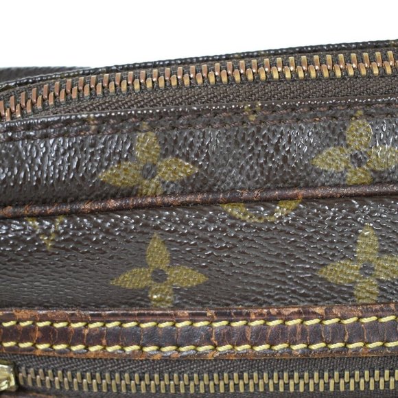 LOUIS VUITTON Marly Dragonne GM Clutch Hand Bag Monogram Brown M51825 01SH281 - Picture 2 of 16